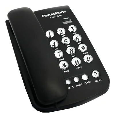 Teléfono Panaphone kxt-3014 fijo - color negro