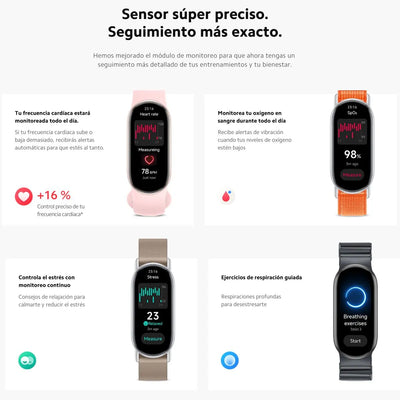 Combo Xiaomi: Smartwatch Smart Band 9 + Buds 6 Active Blanco Sport