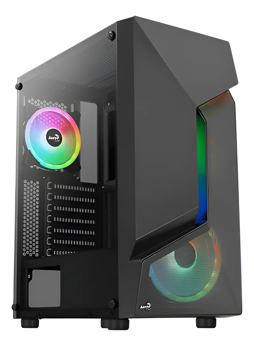Caja Gabinete Chasis Gamer Scape Aerocool Argb Rgb