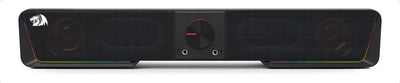 Altavoz Redragon Darknets Gs570 Rgb con barra de sonido, color negro