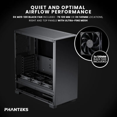 Xt Pro Silent Chasis Para Juegos De Torre Media 3