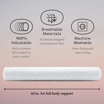 Coop Home Goods: Almohada Corporal Adaptable Para Embarazo.