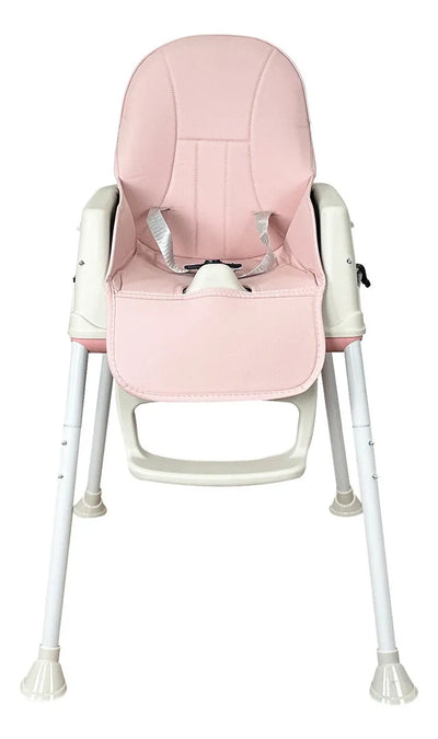 Silla Comedor Bebe 3en1 Happy Baby Zoe Color Rosa