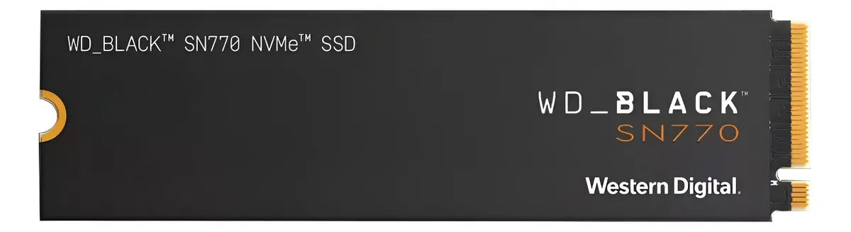 Ssd Interno Western Digital Wd Black Sn770 Nvme 2tb /vc Color Negro