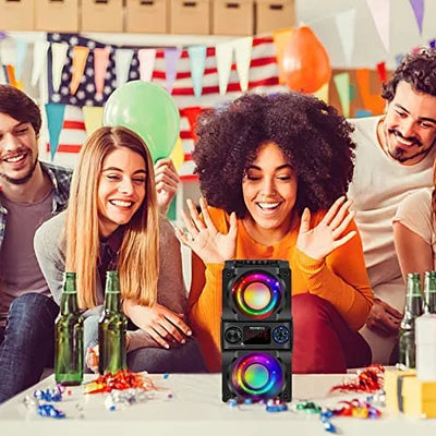 Bocina Bluetooth, Bocina Inalámbrico Portátil De 40 W 60