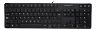 Teclado Antelope Conexión Usb Plug And Play, Tj-818 Negro