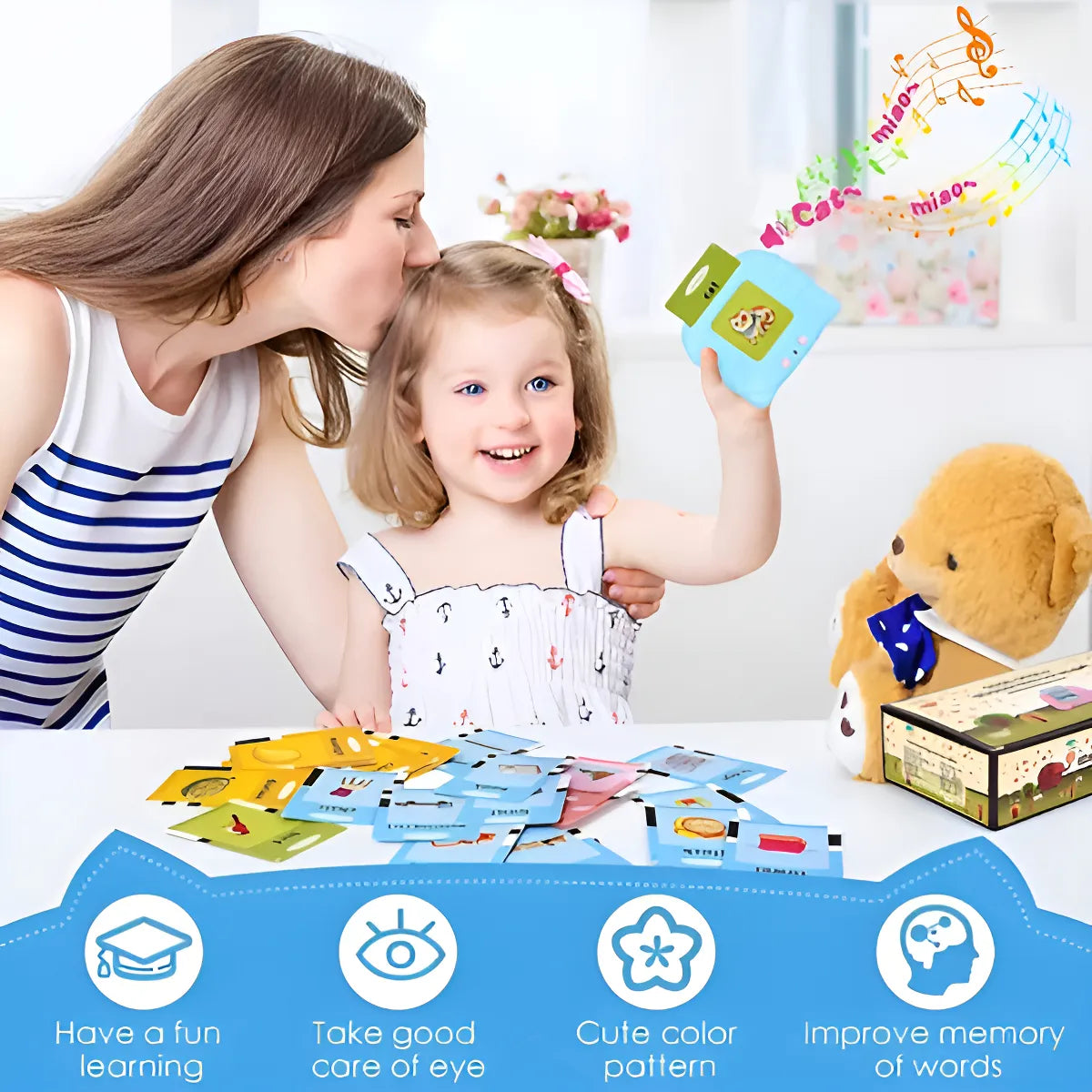 Cardkids Educacional Aprender Inglês 224 Palavras Infantil
