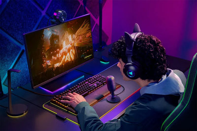 Micrófono Razer Seiren V3 Mini Ultra Compacto Usb Color Negro