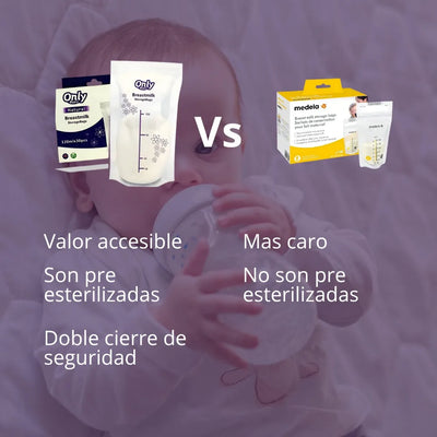 Bolsas Banco Leche Materna Almacenar Lactancia Maternidad