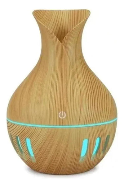 Humidificador ultrasónico, 7 LED, color, aroma, humidificador, jarrón