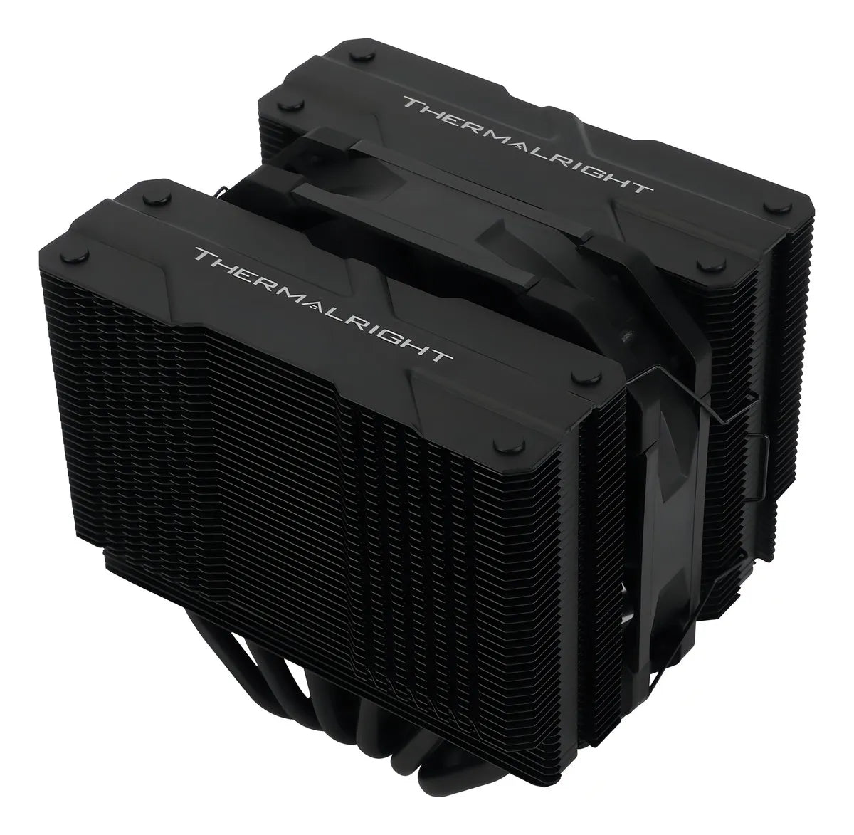 Thermalright Peerless Assassin 120 Mini Enfriador De Cpu Negro, 6 Tubos De Calor Tecnología Aghp, Con Ventilador Pwm De 120 Mm, Velocidad De 1500 Rpm, Para Amd: Am4 Am5/intel Lga