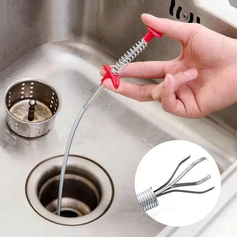 Sonda Destapa Cañerías Lavamanos Baños Tinas Duchas 155cm