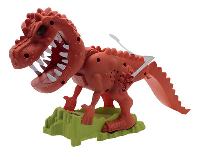 Pista Dinosaurio Lanza Carro Pikolin Toys Modelo 8899-91 Con Sonido Hot Wheels