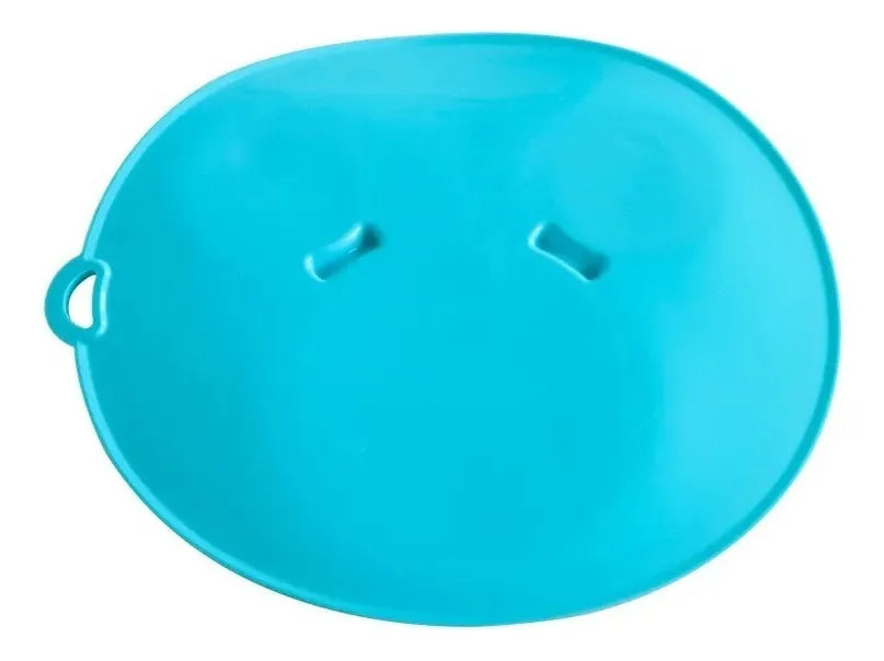 Plato En Silicona Bebe Antideslizante Colores Hydg-2 Color Azul Marino