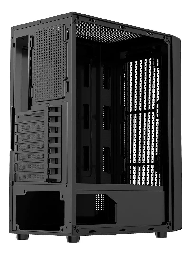 Chasis Gamer Iceberg Flow C Dark Edition X6 Fans Negros Negro