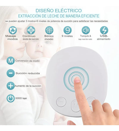 Doble Extractor Leche Materna Eléctrico