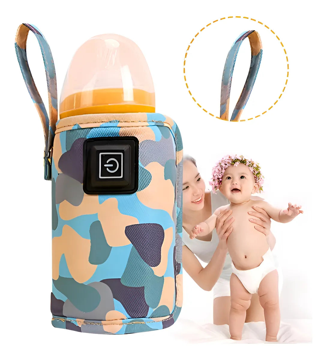 Calentador De Biberón/tetero Para Bebe Portatil Usb Viajero