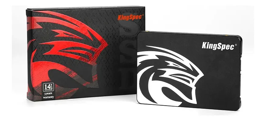 Unidad sólida interna KingSpec P4-480 de 480 GB, negra