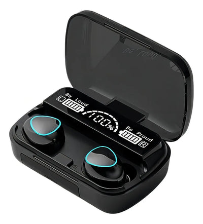 Auriculares inalámbricos Bluetooth Dual Ear Game M30 de Tws, color negro