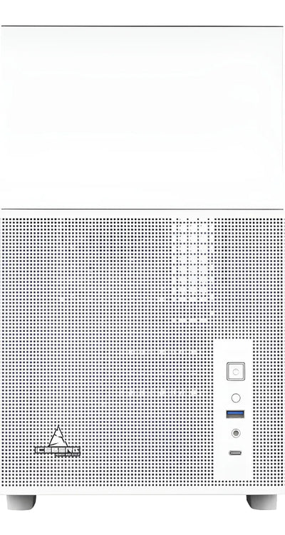 Caja M-atx Iceberg Optical Pro M Color Blanco Pantalla Ips