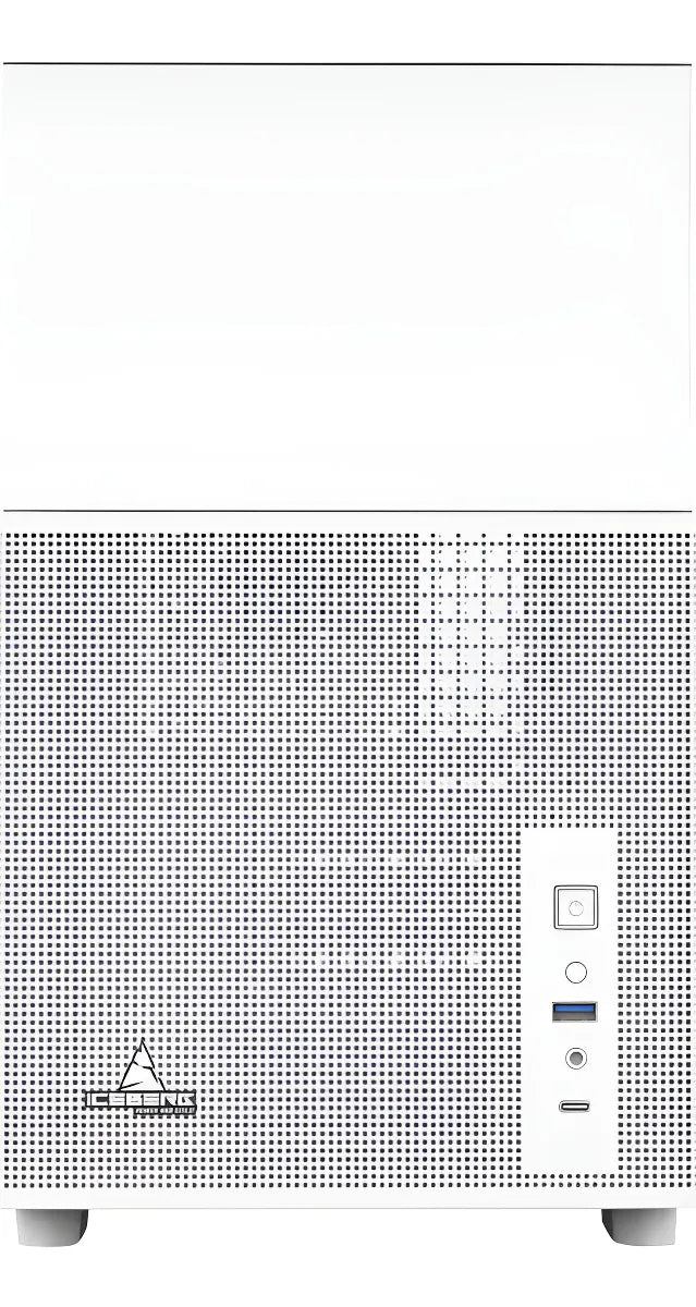 Caja M-atx Iceberg Optical Pro M Color Blanco Pantalla Ips
