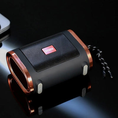 Parlante Stéreo T12 Altavoz Inalámbrico Portátil Negro