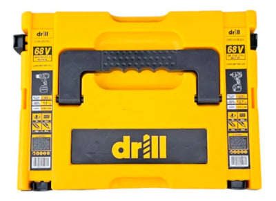 Combo Taladro Inalámbrico 13mm Y Pistola Impacto 68v - Amarillo - 50hz/60hz