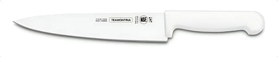 Cuchillo Cocina Chef Tramontina Profesional Master 8 Color Blanco