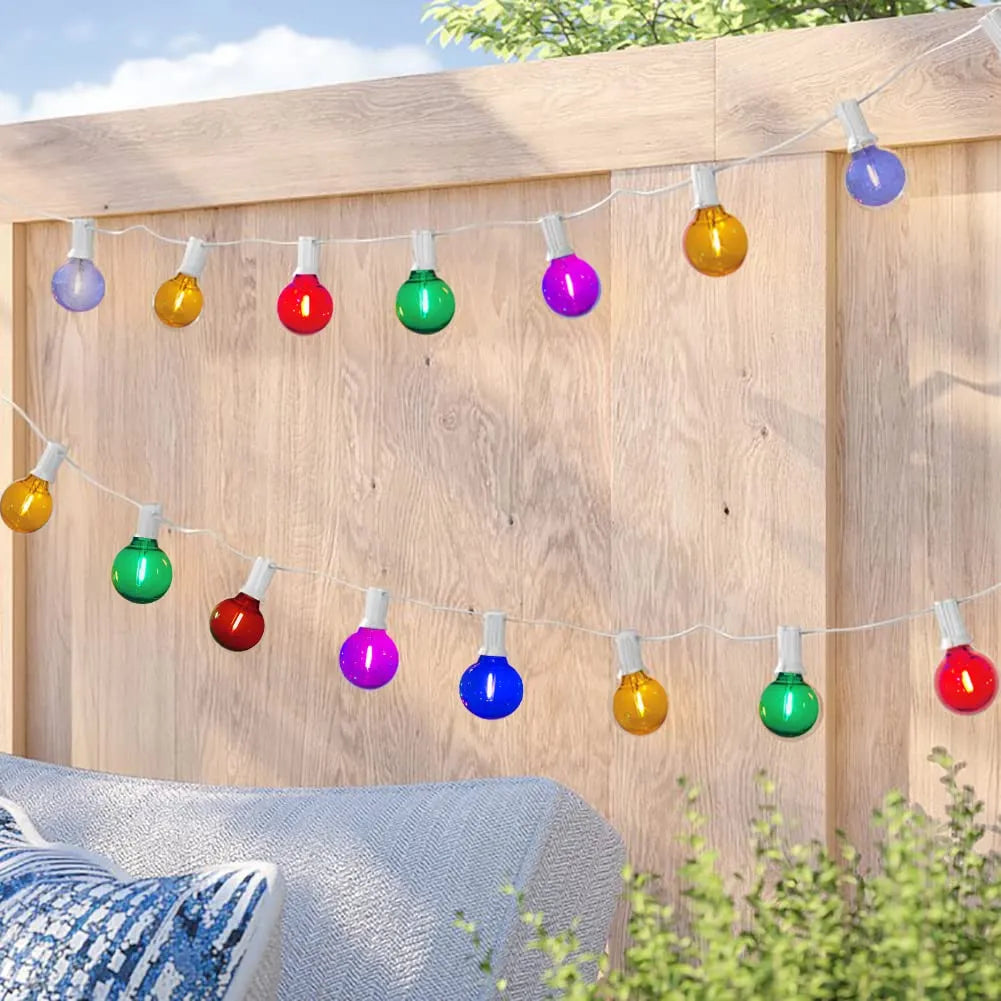 Guirnalda De Luces Led De 25 Pies, Decoraciones Navideñas .