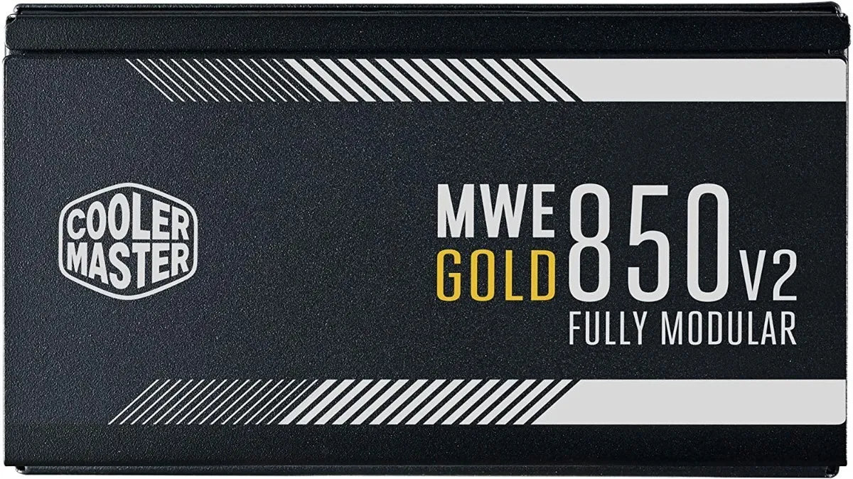 Fuente Cooler Master 850 V2 Mwe Full Modular 80 Plus Gold Color Negro
