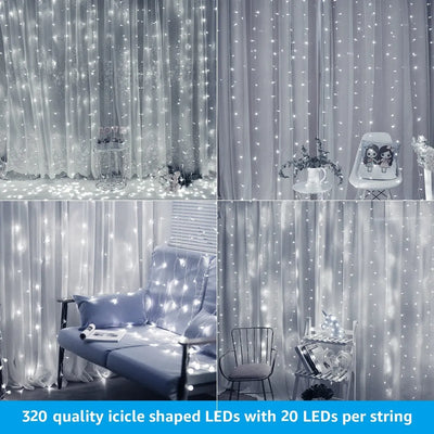 Extensión 320 Luces Navideñas Led Torchstar Estilo