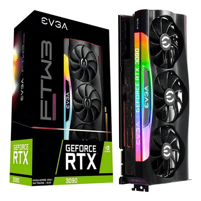 Tarjeta de video Nvidia Evga FTW Ultra Gaming GeForce RTX 30 Series RTX 3090 24GB