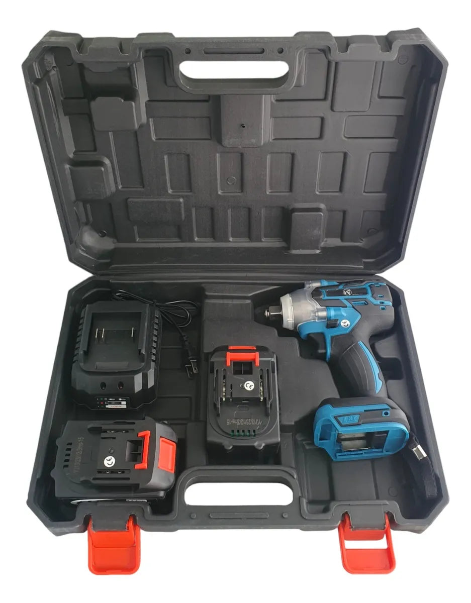 Pistola Llave Impacto Wt Inalambrica 1/2 Brushless Azul