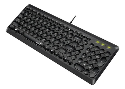 Teclado Genius Slimstar Q200 Ultra Delgado Multimedia Usb
