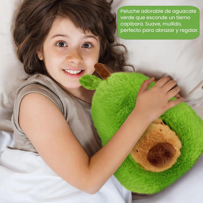 Peluche Chigüiro Capibara Carpincho Muñeco 35 Cm Regalo - Verde Musgo