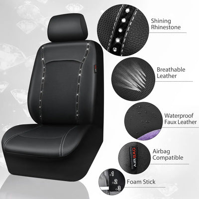 Car Pass Juego De 14 Piezas De Accesorios De Automovil Brill