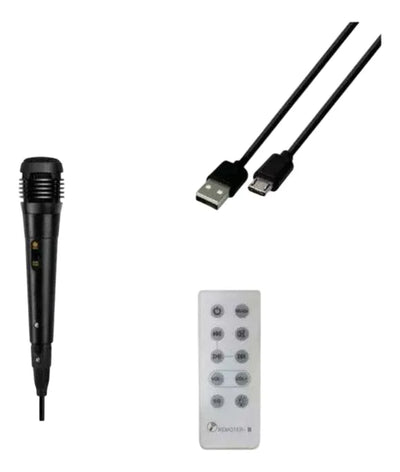 Bafle Parlante Música Bluetooth Radio Inalámbrico Recargable