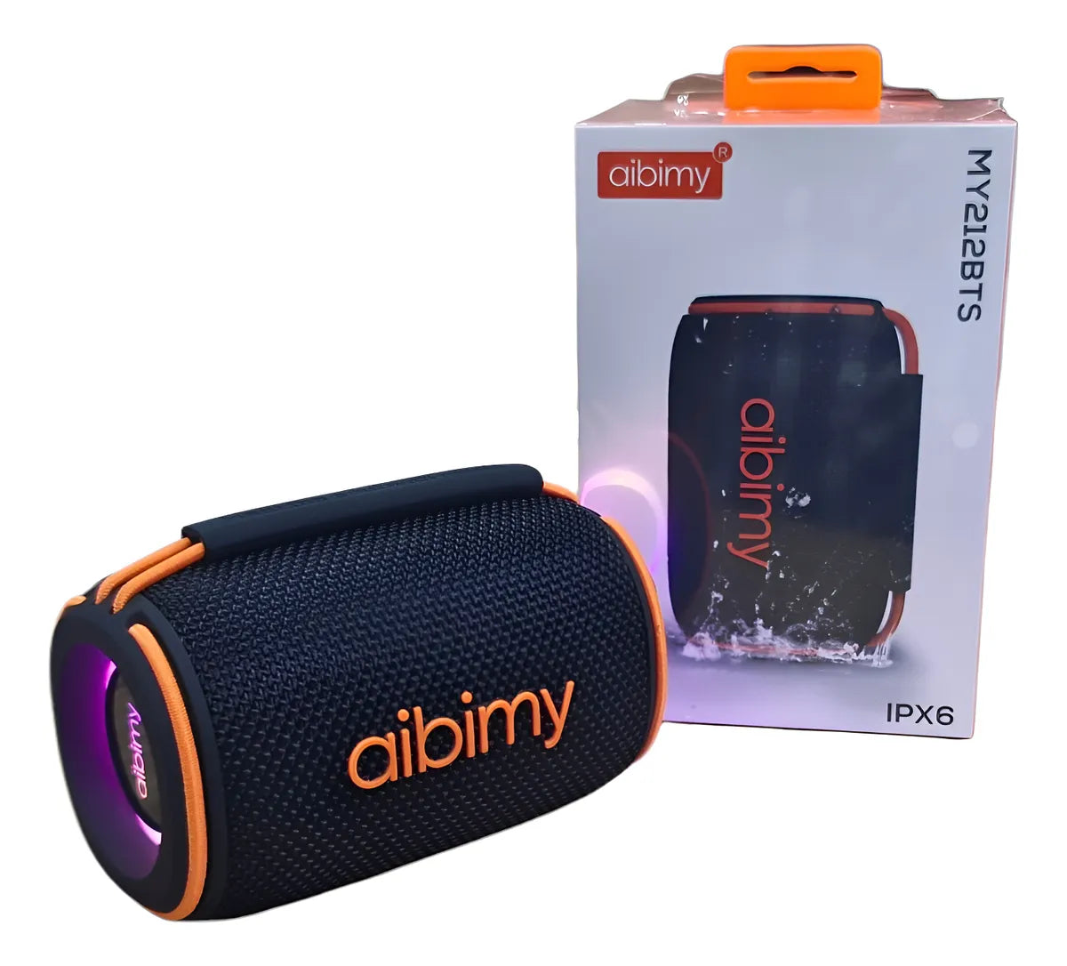 Parlante Portátil Aibimy My212 Bluetooth Waterproof Negro