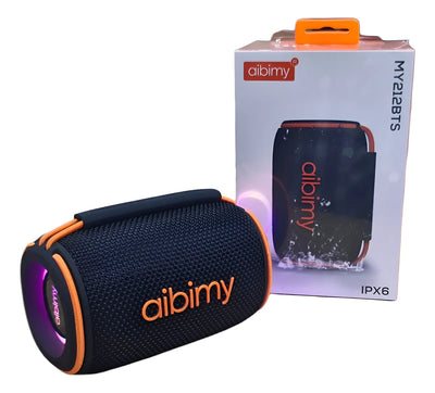 Parlante Portátil Aibimy My212 Bluetooth Waterproof Negro