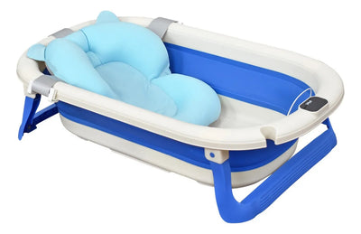 Bañera Bebe Plegable Portátil Lee Priori Color Azul Azul