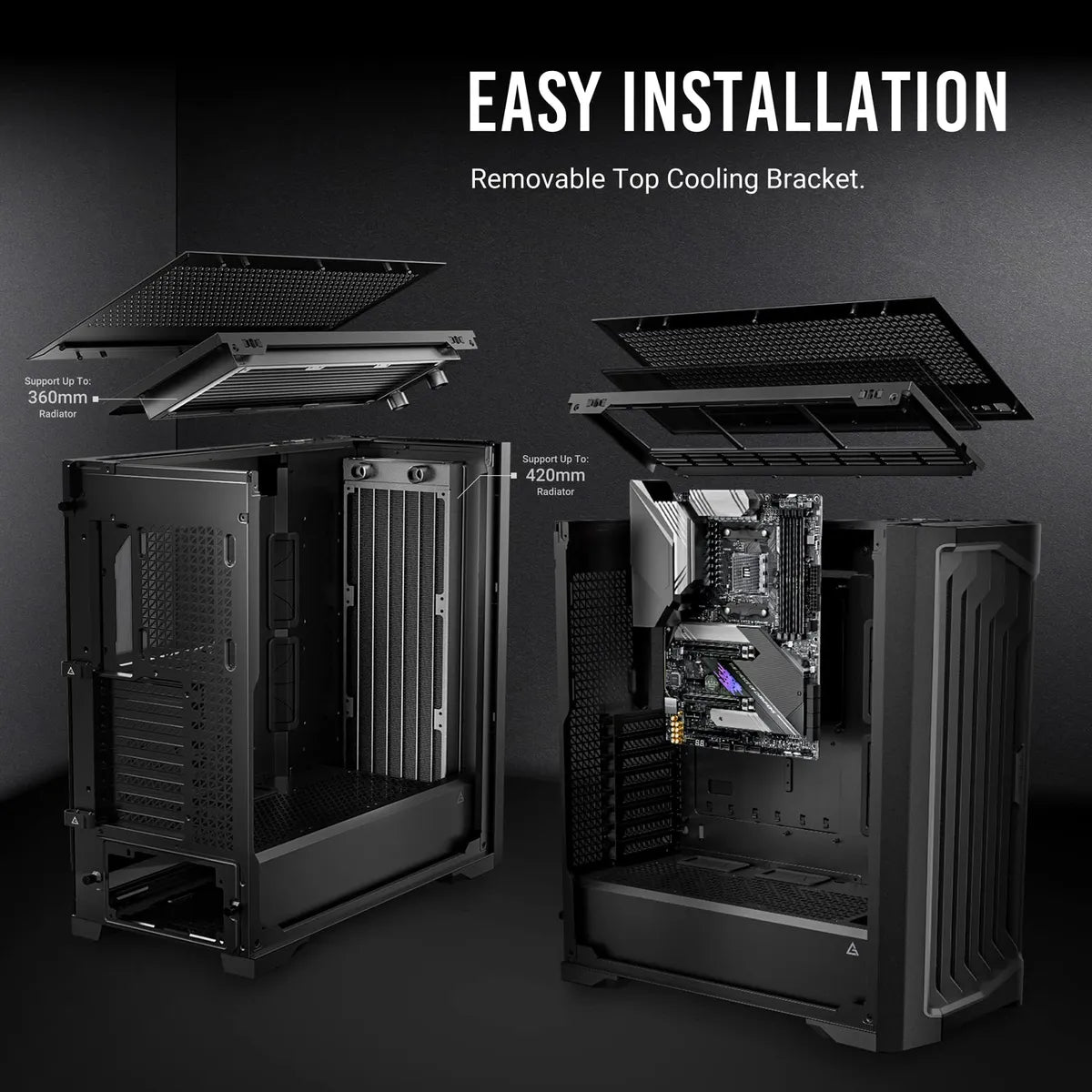 Antec Rendimiento De 1 Pie Torre Completa Rtx40 Totalmente