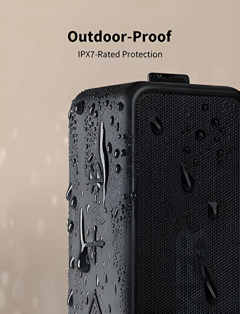 Parlante Bluetooth Anker Soundcore 2 Color Negro Mejorado Ipx7 A Prueba De Agua Sumergible Sonido Estéreo Reproducción 24 Horas Altavoz Inalámbrico Portátil Batería Recargable Para El Hogar Aire Libre