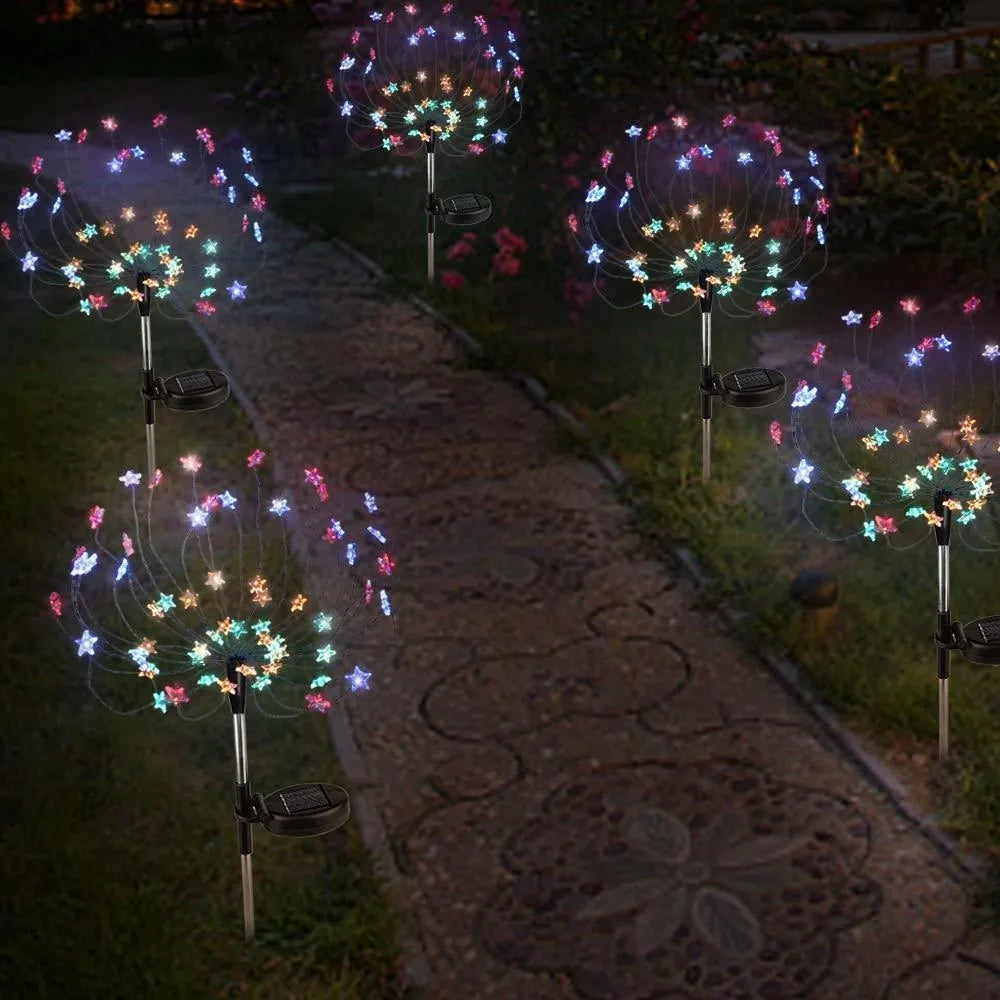 Set 2 Luces Navideñas Led Solar Epicgadget 50cm