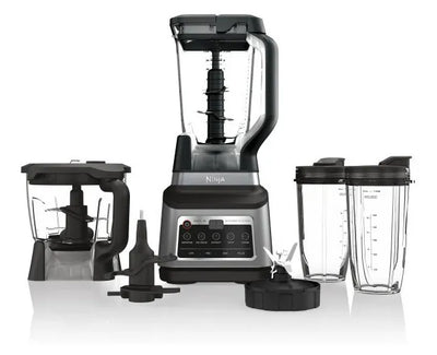 Licuadora Profesional Ninja Con Procesador De 8 Tazas Bn801 Color Negro/Acero inoxidable