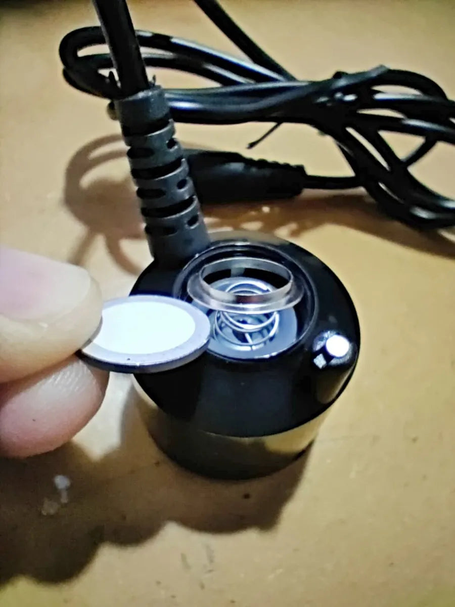 Humidificador Ultrasónico Membrana Reemplazable Incubadora Negro
