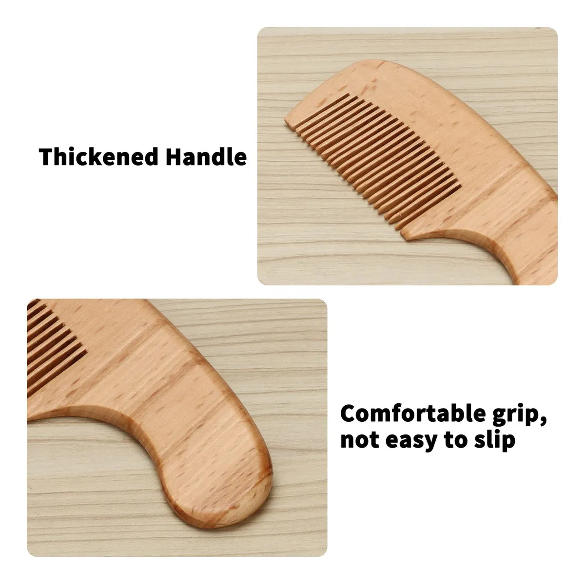 Cepillos De Madera Naturales Para Recin Nacidos.