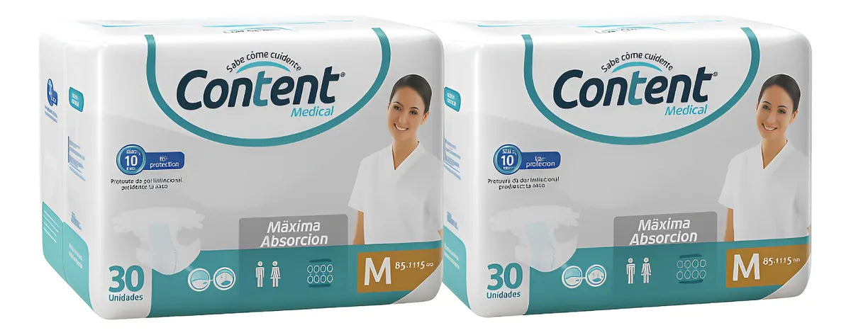 Content Talla M X60 Unidades Mediano