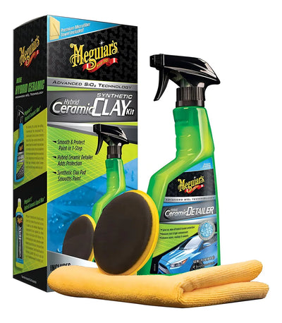 Meguiars Kit Protector Ceramico Hybrid Ceramic Quik Clay Ori