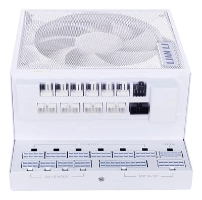 Fuente De Poder Lian Li 1000w Atx Edge Gold Blanco Modular