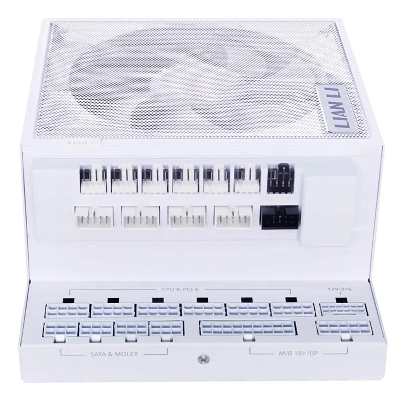 Fuente De Poder Lian Li 1000w Atx Edge Gold Blanco Modular